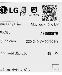 Máy lọc không khí LG AS65GDBY0 - hình số 24