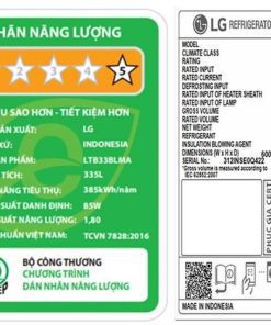 Tủ lạnh LG LTB33BLMA - hình số 7