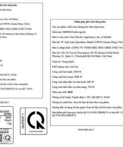 Điều hòa Gree BD9HI - hình số 6