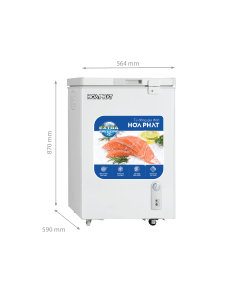 Tủ đông Hòa Phát AN6107 - hình số 6