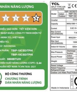 Điều hòa TCL TBIP-10CSD/TPHI - hình số 5
