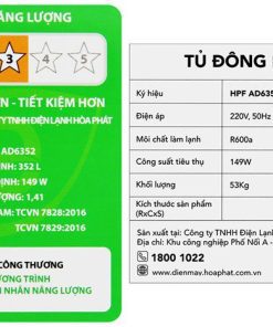 Tủ đông Hòa Phát AD6352 - hình số 14