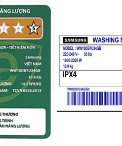 Máy giặt Samsung WW10DB7U34GBSV - hình số 6