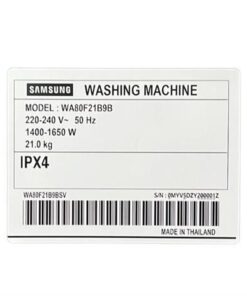 Máy giặt Samsung WA80F21B9BSV - hình số 8