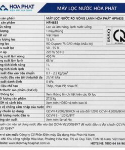 Máy lọc nước Hòa Phát HPN635 - hình số 7