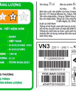 Tivi Sony K-65S25VM2 - hình số 8