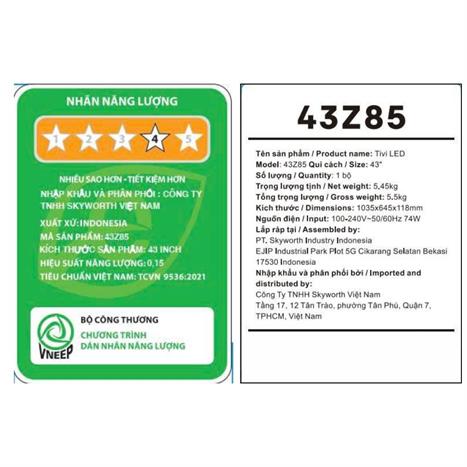- Tivi Coocaa 43Z85 - hình số 7