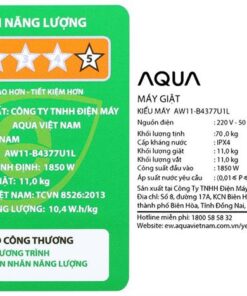 Máy giặt Aqua AW11-B4377U1L(GN) - hình số 9