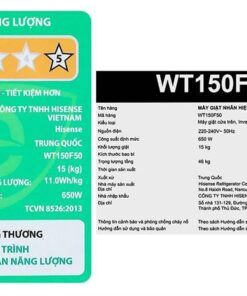 Máy giặt Hisense WT150F50 - hình số 10