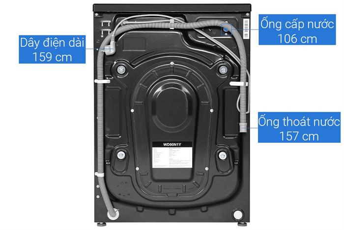 - Máy giặt sấy Hisense WD90N1Y - hình số 9