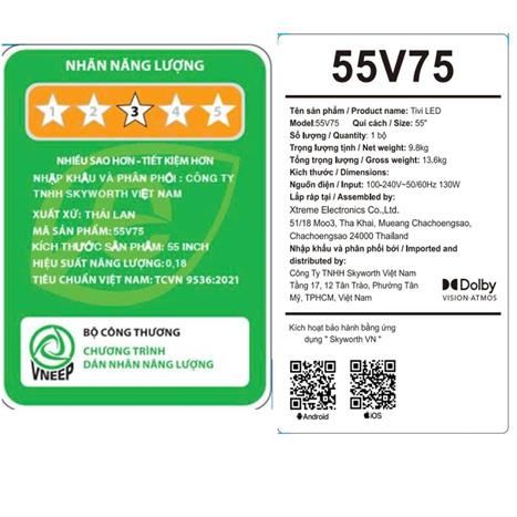 - Tivi Coocaa 55V75 - hình số 9