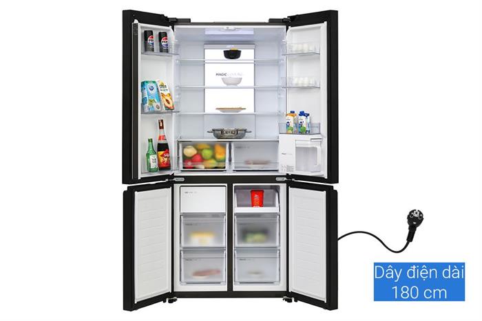 - Tủ lạnh Aqua AQR-MA600XA(WGL)U1 - hình số 5