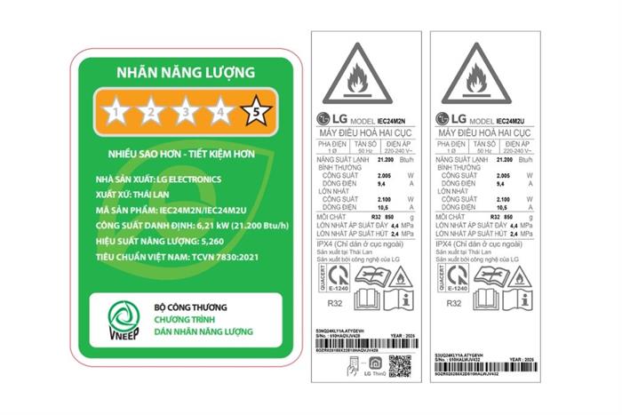 - Điều hòa LG IEC24M2 - hình số 7