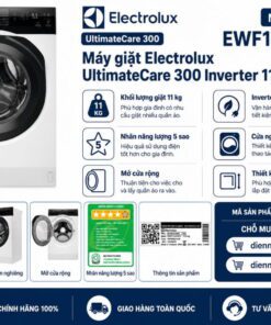 MÁY GIẶT ELECTROLUX 11KG EWF1124D3EC