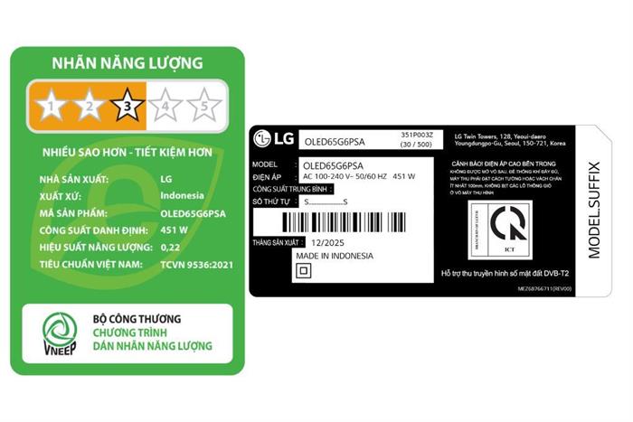 - Tivi LG OLED65G6PSA - hình số 16