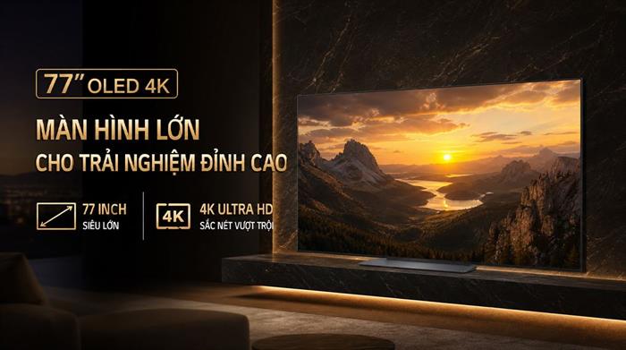 Tivi LG OLED77C6PSA - hình số 1