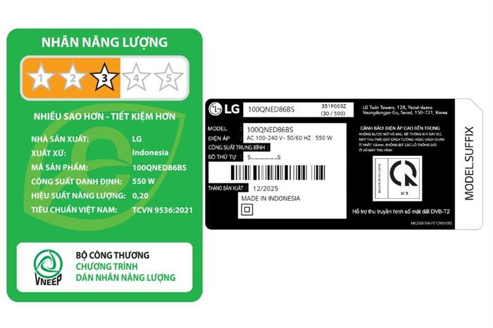 - Tivi LG 100QNED86BS - hình số 7