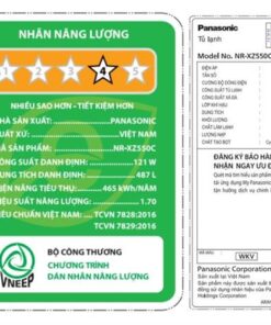 Tủ lạnh Panasonic NR-XZ550CWKV - hình số 7
