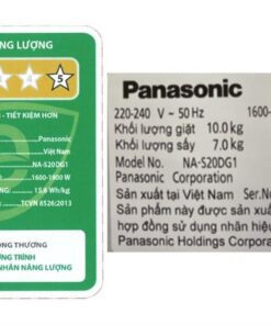 Máy giặt sấy Panasonic NA-S20DG1BVT - hình số 5