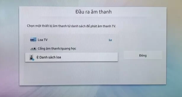 kết nối bluetooth tivi lg với loa