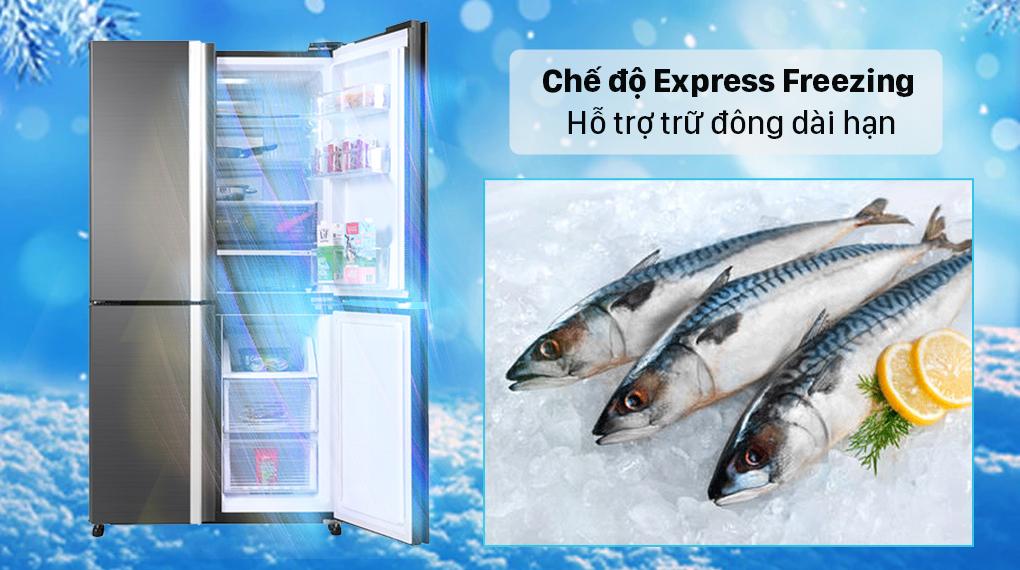 Chế độ Express Freezing, hỗ trợ trữ đông dàn lạnh