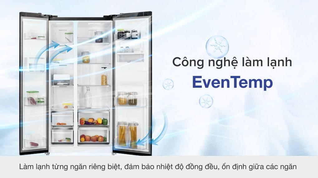 Tủ lạnh Electrolux Inverter 571 lít ESE6141A-BVN - Công nghệ làm lạnh EvenTemp