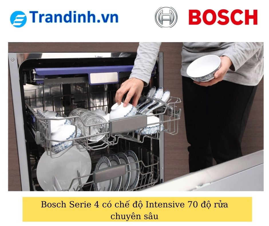 Máy rửa bát Bosch Serie 4 mới có nên mua không?
