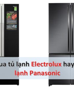 so sánh tủ lạnh Electrolux và Panasonic