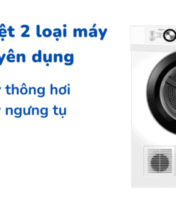so sánh máy sấy ngưng tụ và thông hơi