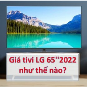 giá tivi lg 65 inch 2022 đắt không?