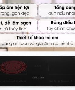 Bếp từ hồng ngoại Sunhouse MMB9100VN Mama lắp âm - hình số 2