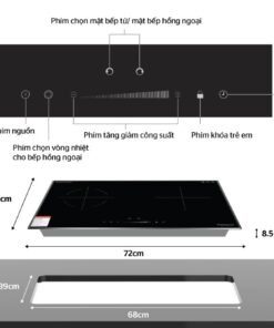 Bếp từ đôi Sunhouse SHB-DI02 - hình số 2