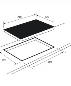 Bếp từ đôi Faster FS 8899I - hình số 2