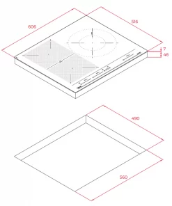 Bếp từ Teka ITF 65320 MSP kết hợp vùng nấu - hình số 2