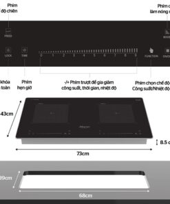Bếp từ đôi Sunhouse Mama MMB666-PLUS - hình số 2