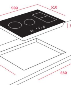 Bếp từ Teka IRF 9480 TFT - hình số 4