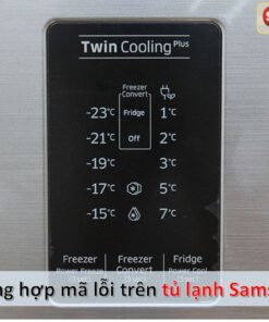 Bảng mã lỗi tủ lạnh Samsung