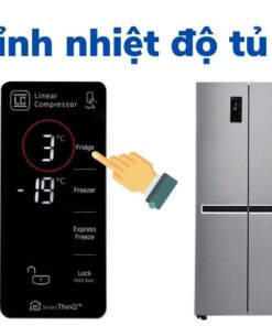 Cách điều chỉnh nhiệt độ tủ lạnh LG Inverter