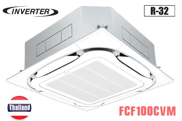 Điều hòa Daikin FCF100CVM/RZA100DV1 âm trần 1 pha 34000BTU 2 chiều inverter