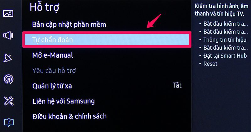 Thực hiện reset lại SmartHub