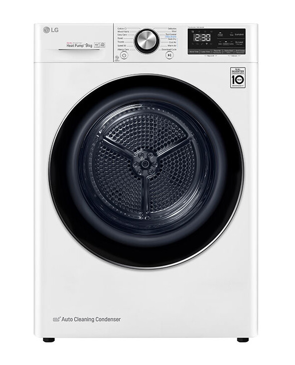 Máy sấy bơm nhiệt LG DVHP09W