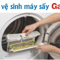 Cách vệ sinh máy sấy Galanz tại nhà [quy trình chuẩn hãng]