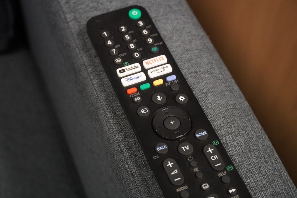 Sony A80J điều khiển từ xa