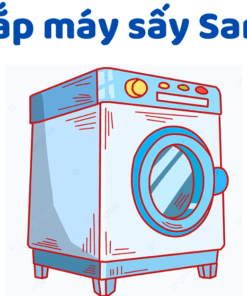 Cách lắp máy sấy quần áo Samsung