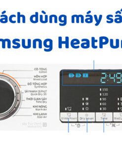 Cách dùng máy sấy Samsung HeatPump