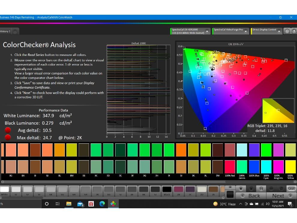Trình kiểm tra màu HDR