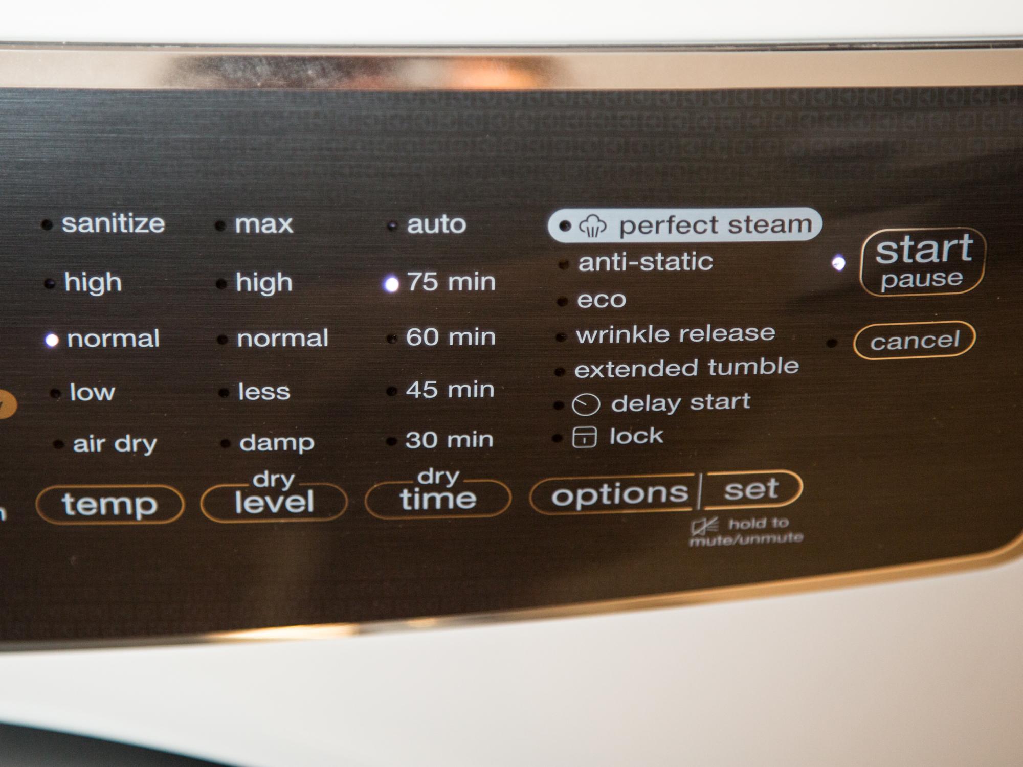 đánh giá công nghệ sấy trên máy sấy Electrolux EDV805JQWA