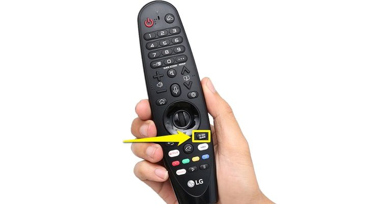 cách kết nối remote thông minh LG