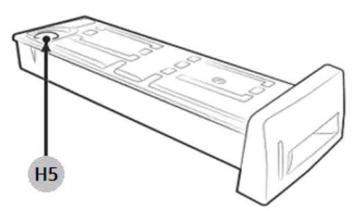 Rút nước thông qua lỗ thoát nước