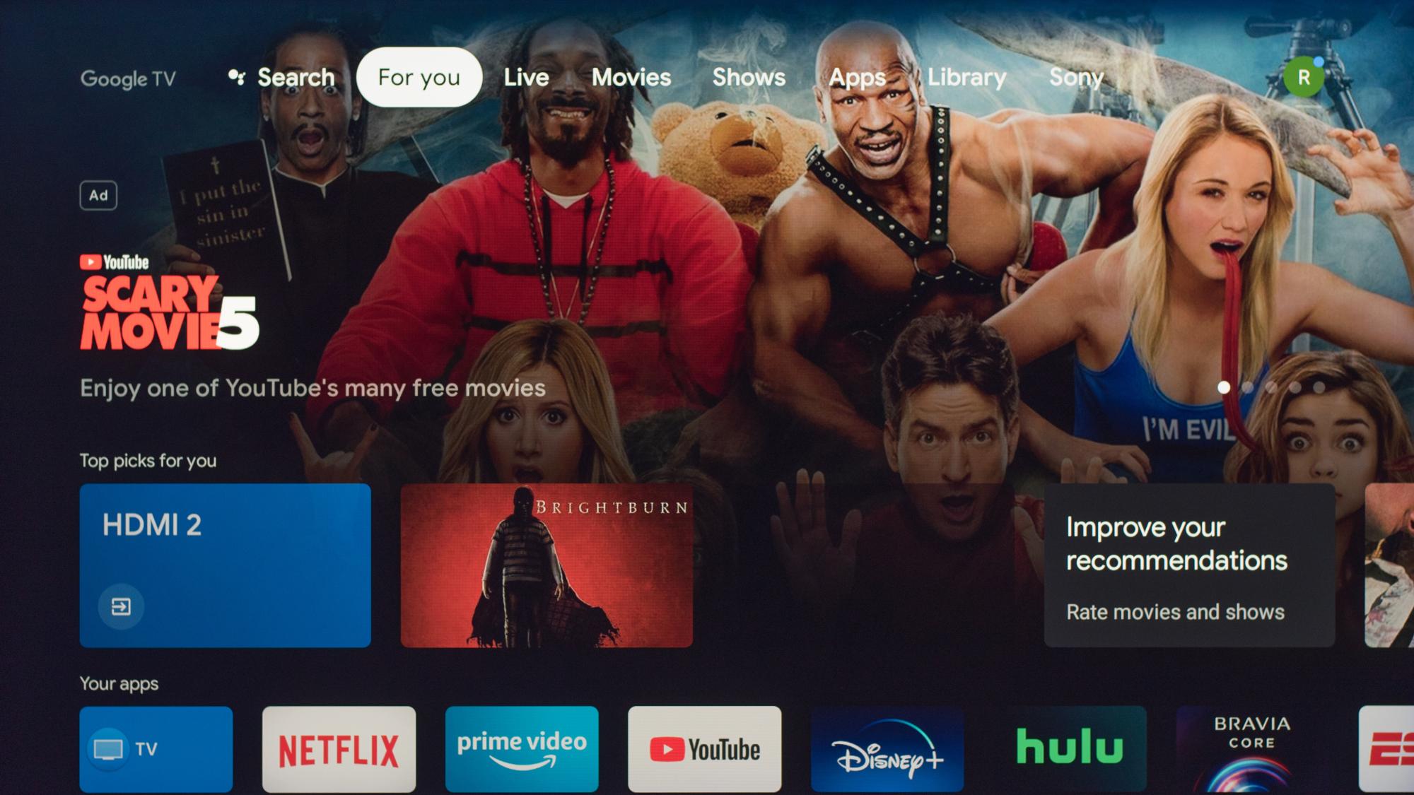 chọn mua tivi Sony chạy điều hành android tv hay google tv